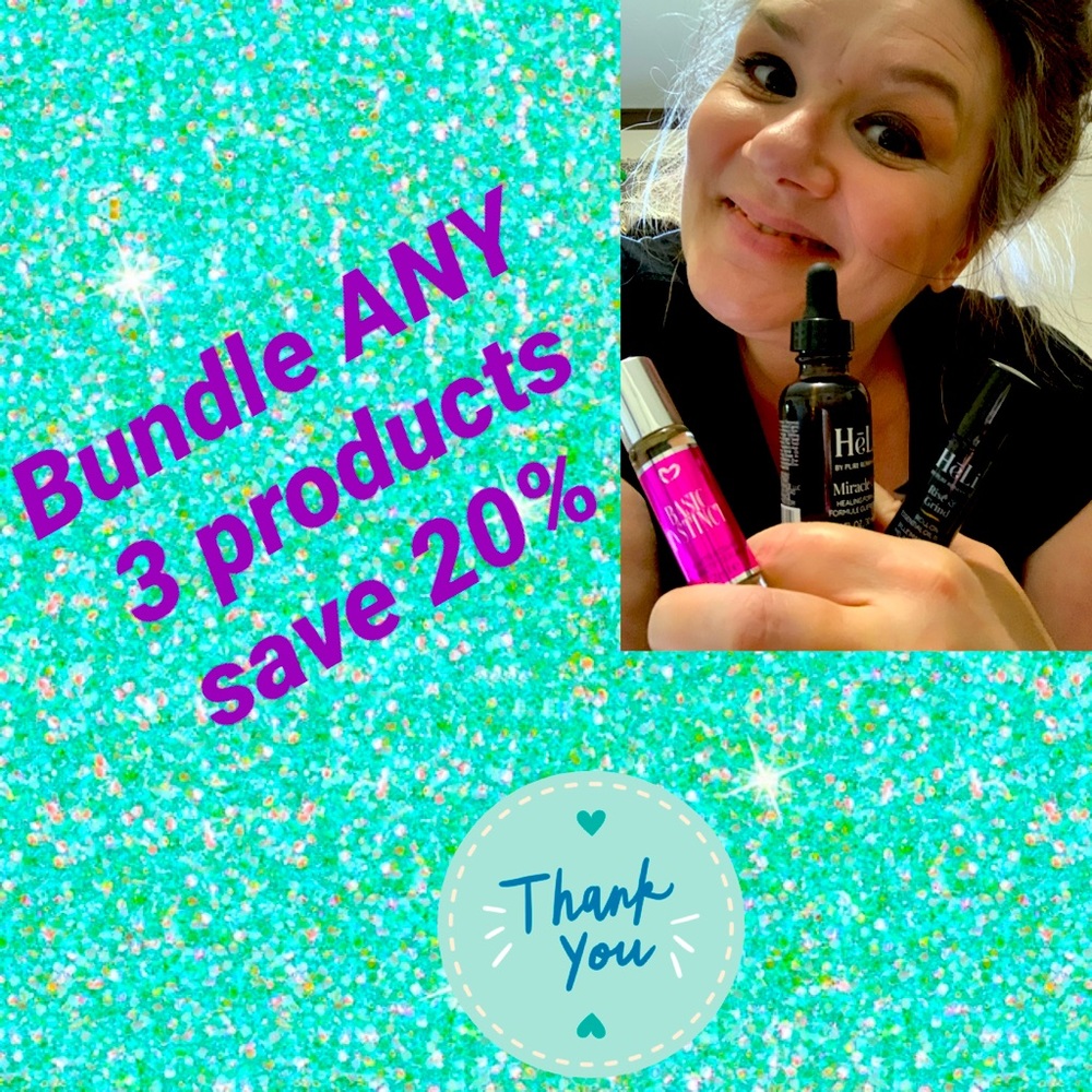 Bundle any 3 products and save 20%